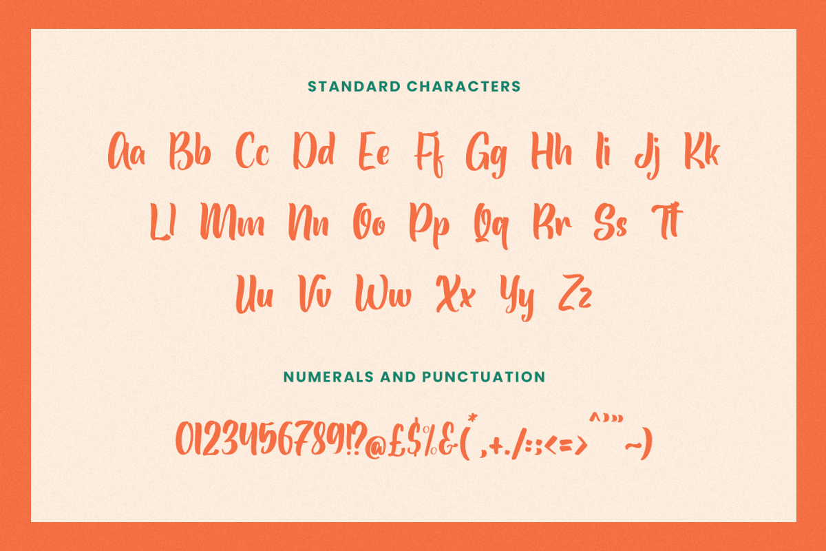 Castonvilla - Bold Handwritten Font, a Handwritten Font by RockboyStd (Photo 10 of 12)