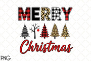 Merry Christmas PNG, an Illustration by Black Bird Studio (Thumbnail 1 of 4)