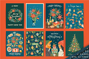 Merry Christmas! Vector collection, a Decorative Illustration by Nadia Grapes (Thumbnail 3 of 11)