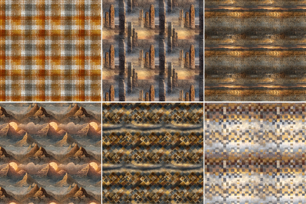 World’s Indigenous Peoples Patterns, a Pattern Graphic by Nicole Branger Art (Photo 26 of 38)