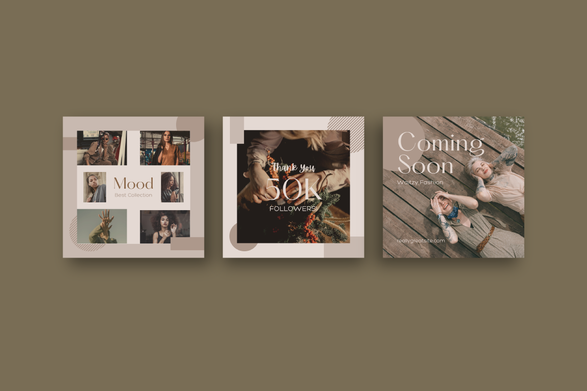 Waitzy - Canva Instagram Template, a Social Media Template by Inkofert (Photo 6 of 12)