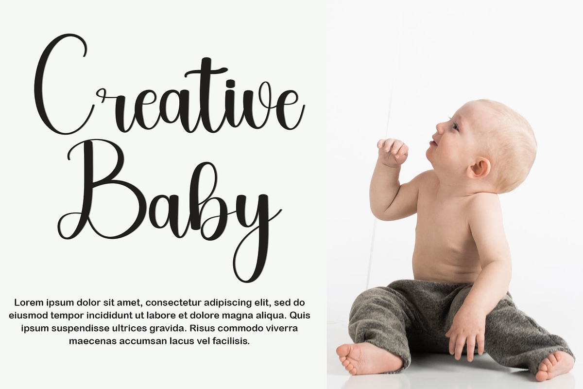Fresh type ink studio,calligraphy fo, a Handwritten Font by FreshTypeINK (Photo 1 of 8)