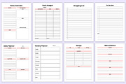 2025 Event & Party Planner Canva Kdp, a Stationery Template by Mustafiz (Thumbnail 5 of 7)