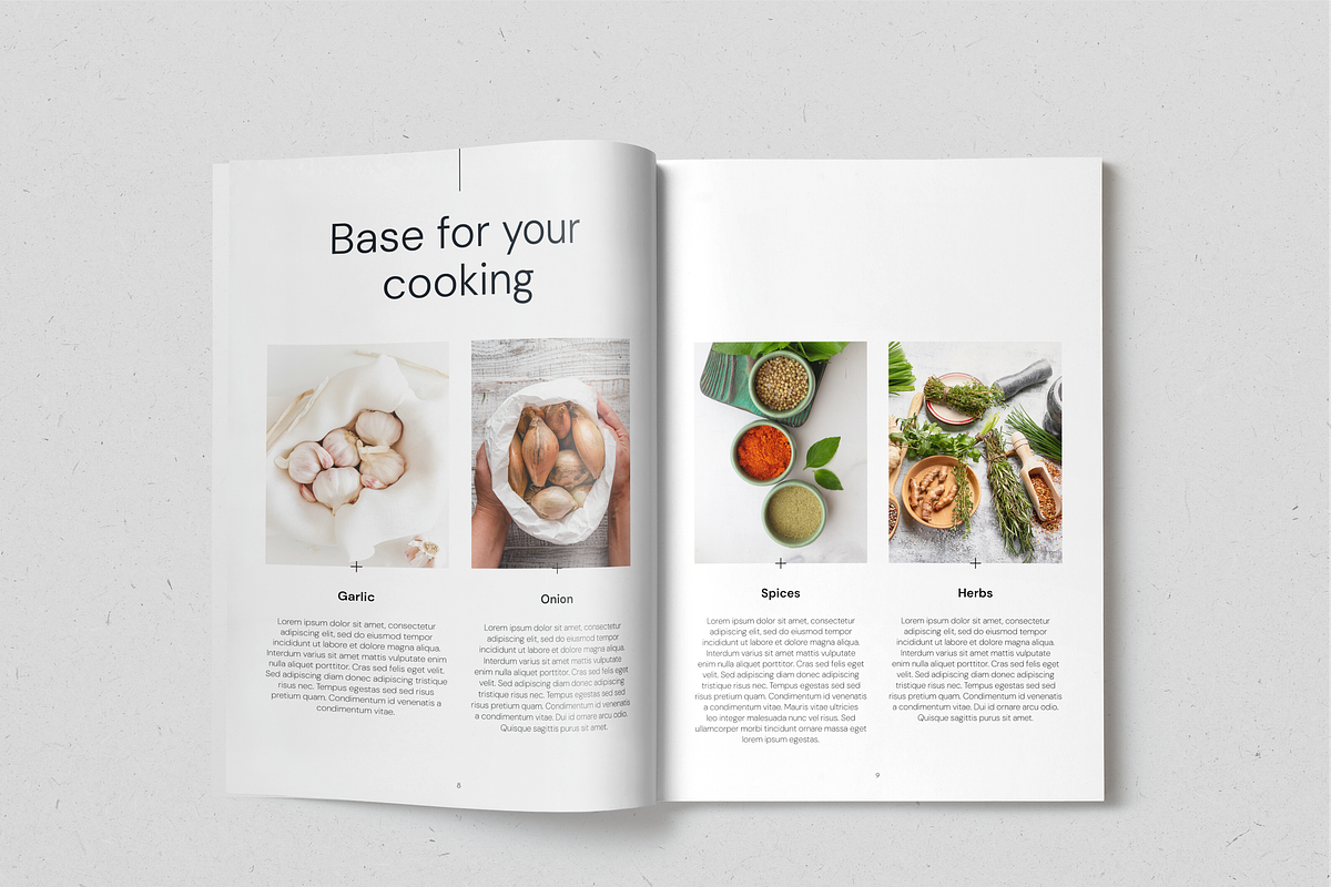 Everyday Veggies Recipe Book, a Magazine Template by SonaGeciova (Photo 5 of 17)