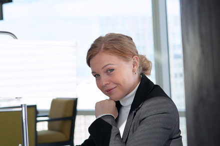 girl in the office, a Photo by dmitryersler