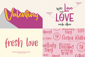 The Handwritten Bundle Fonts