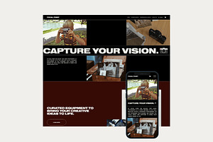 Focal Point - Squarespace Template