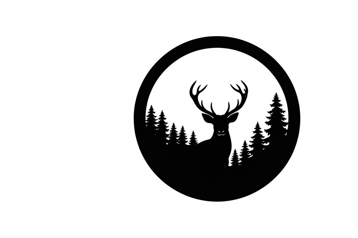Beautiful deer forest circle art, an Illustration by Amazin_art (Photo 19 of 32)