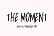 The Moment, a Handwritten Font by supfonts (Thumbnail 1 of 7)