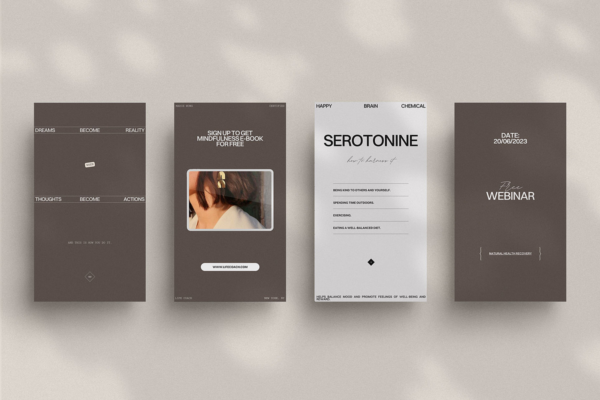 Life Coach Instagram Stories, a Social Media Template by Moscovita Studio (Photo 9 of 17)