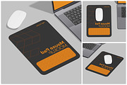 Mouse Pad Mockup, a Wearable Device Mockup by Unerispace (Thumbnail 1 of 5)