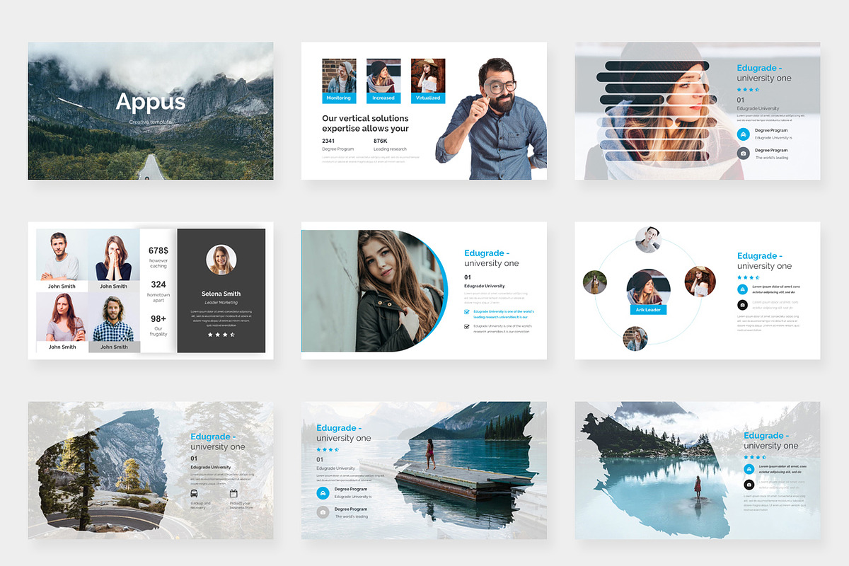 Appus Creative Keynote Template, a Presentation Template by One Percent Studio (Photo 2 of 21)