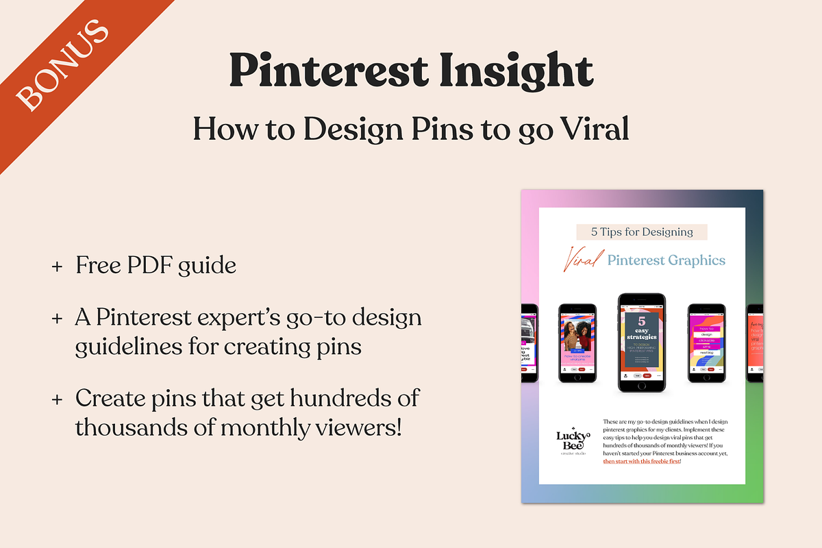 50 Retro Pinterest Templates, a Social Media Template by Lucky Bee Creative Studio (Photo 8 of 9)