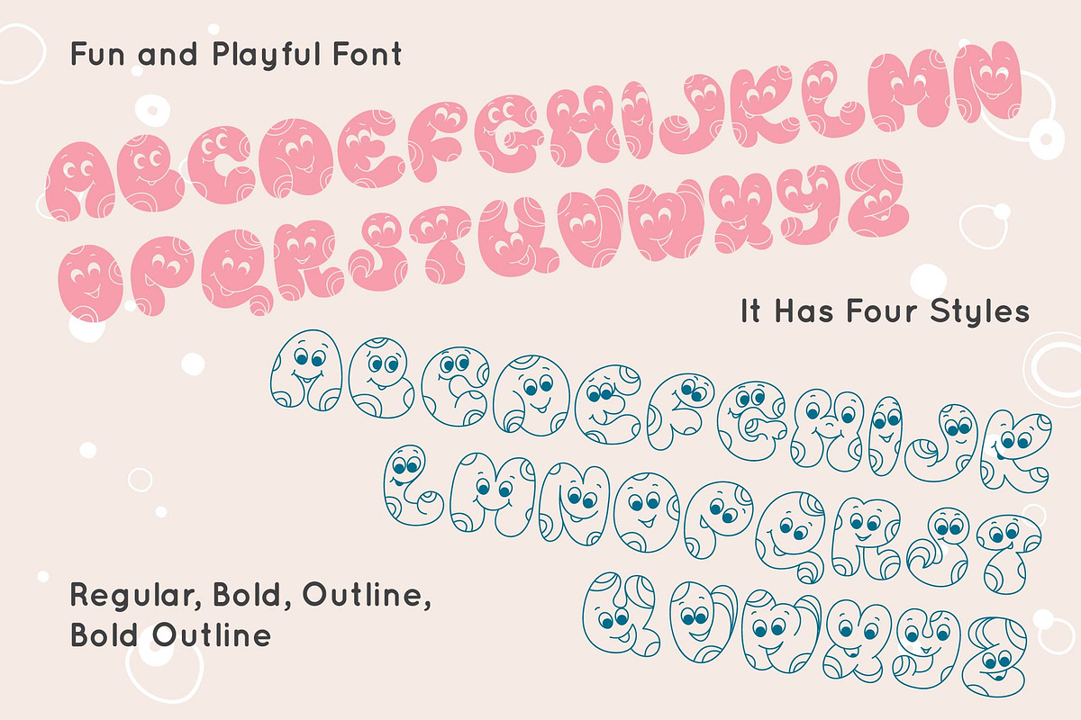 HUMOR playful font family, a Script Font by Anna Zakharchenko (Photo 15 of 21)