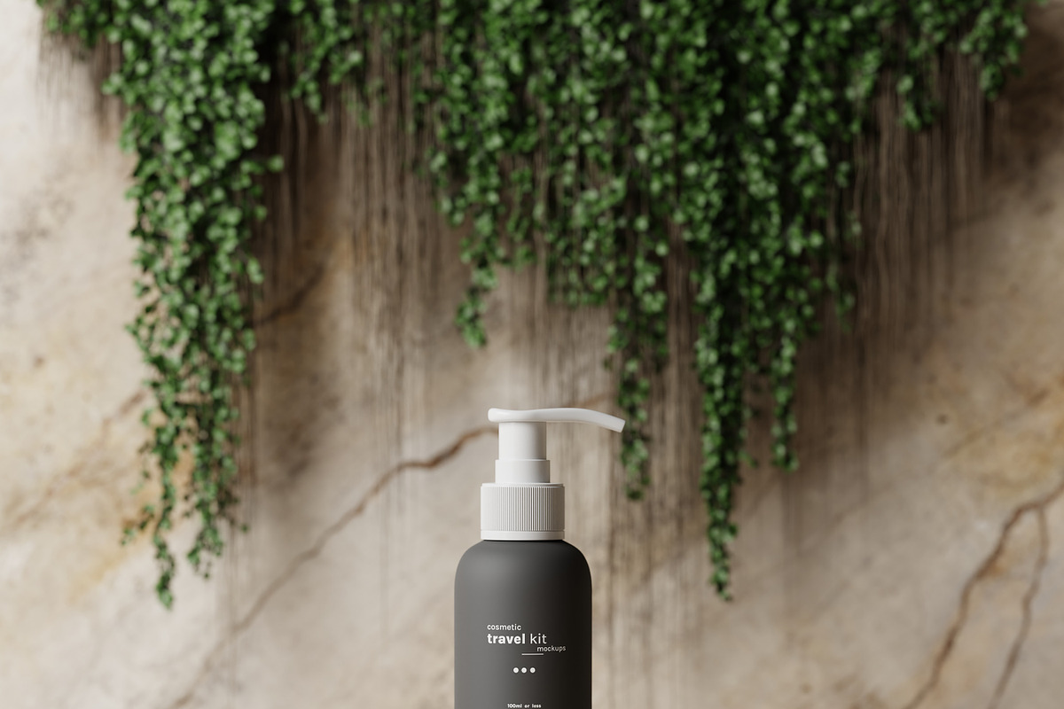 Cosmetic Travel Kit Mockups, a Packaging Mockup by pmvch (Photo 28 of 53)