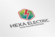 Hexa Electric – Logo Template, a Branding & Logo Template by Alfam17 (Thumbnail 1 of 3)