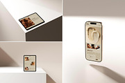 Noa Device Mockup Collection, an iPhone Mockup by Mockup Line (Thumbnail 4 of 7)