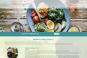 Holistic Health Coach Divi Layouts