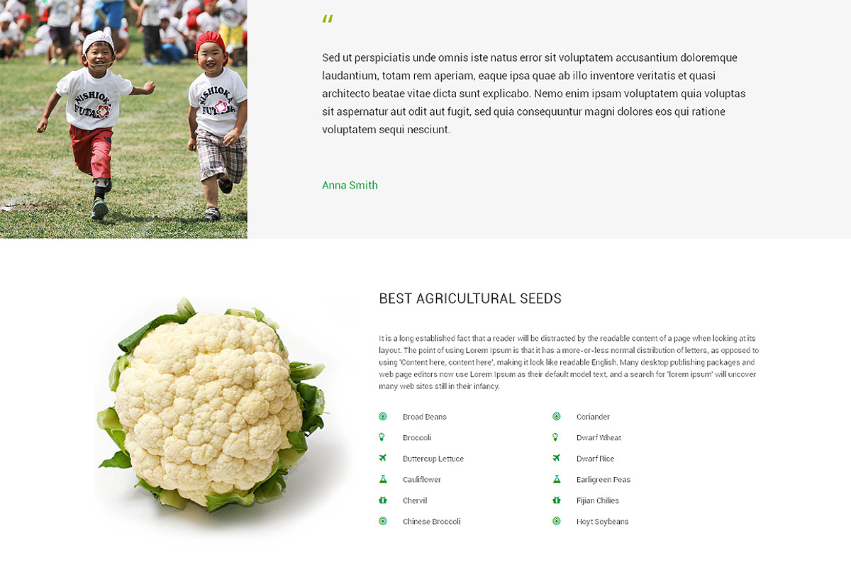 Agrolinx Responsive One Page Theme, a Landing Page Template by IceTemplates (Photo 3 of 3)