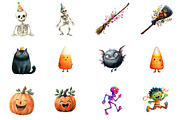 Quirky Halloween Sublimation Clipart, an Illustration by Design Market (Thumbnail 2 of 3)
