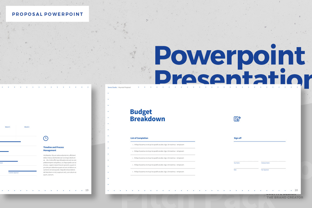 Project Proposal Powerpoint Template, a Presentation Template by Egotype (Photo 20 of 24)