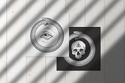 Snake Cult vector elements, an Illustration by Croisy (Thumbnail 5 of 8)