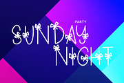 Bapo Party Display Font, a Sans Serif Font by Giant Design (Thumbnail 6 of 10)