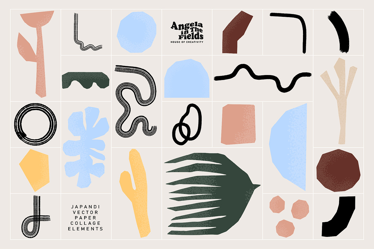 JAPANDI STUDIO Vector Kit, an Object Graphic by angelainthefields (Photo 7 of 12)