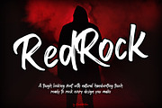 RedRock, a Font by HandletterYean (Thumbnail 1 of 14)