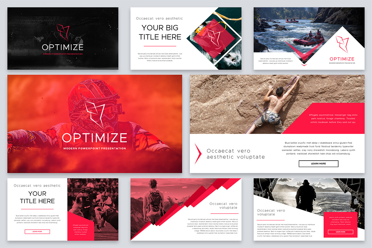 Optimize Modern Powerpoint Bundle, a Presentation Template by Reshapely (Photo 5 of 28)