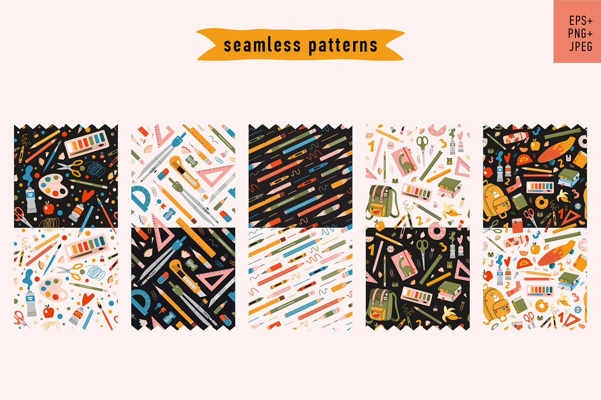 Back to school illustrations, an Education Illustration by WinWinFolly (Photo 5 of 8)