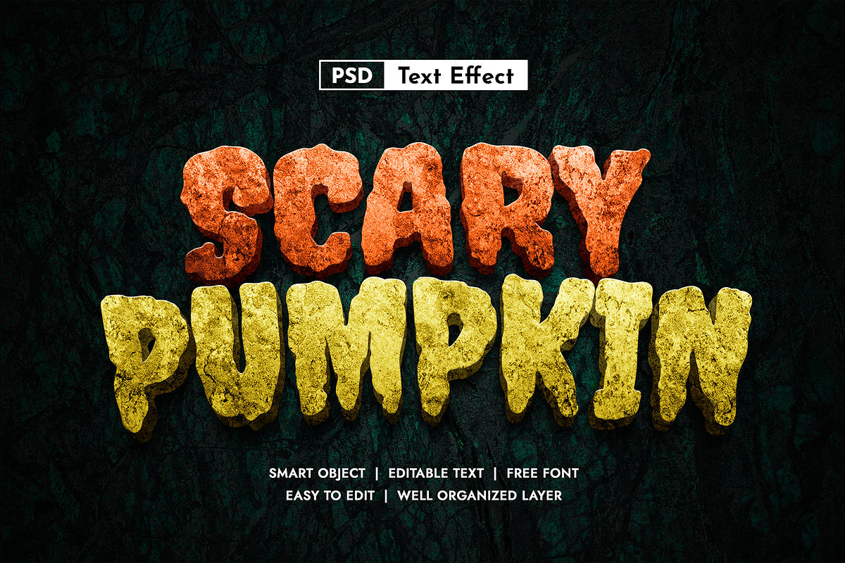 Set of Horror Text Effect Vol 1, a Layer Style Add-On by AKart (Photo 4 of 11)