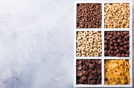 Quick breakfast cereals stock photo containing breakfast and cereals, a Food & Drink Photo by Iryna Melnyk Photography