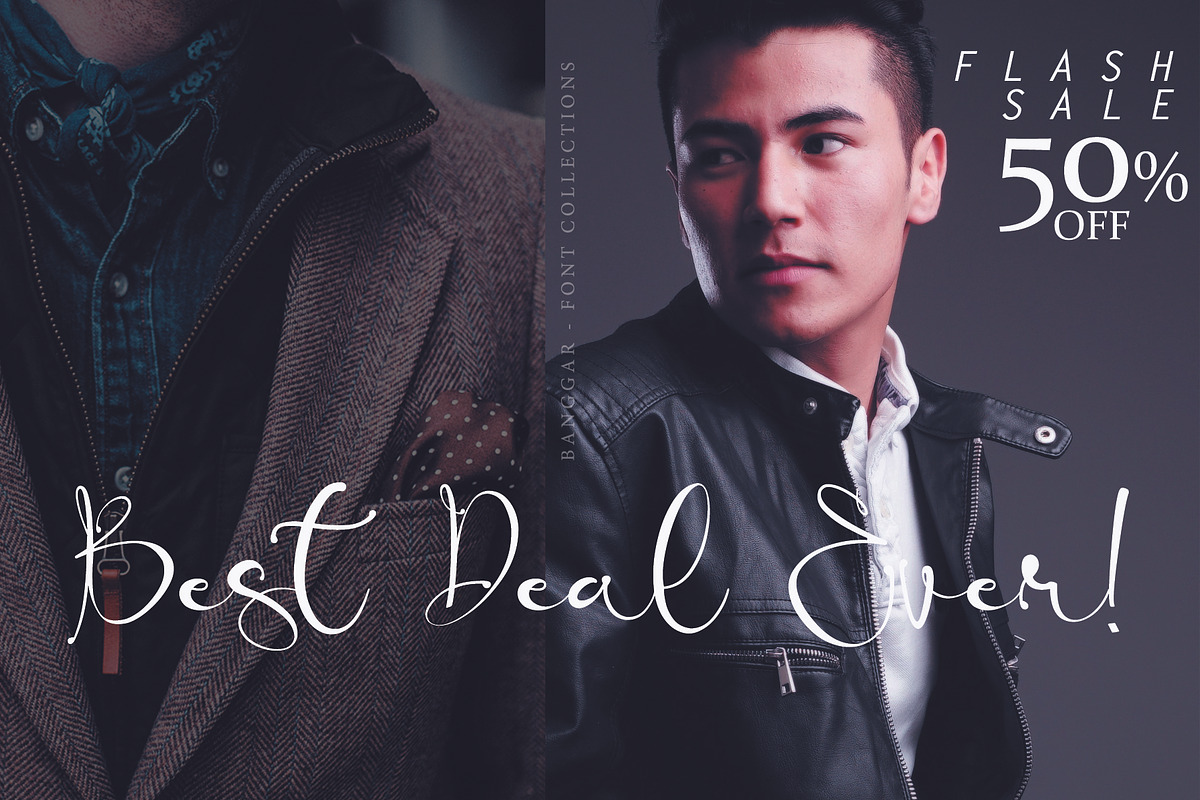 Banggar - Distinctive Signature Font preview 5