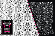 Gothic Halloween seamless patterns, a Pattern Graphic by OlgaSoi007 (Thumbnail 5 of 7)