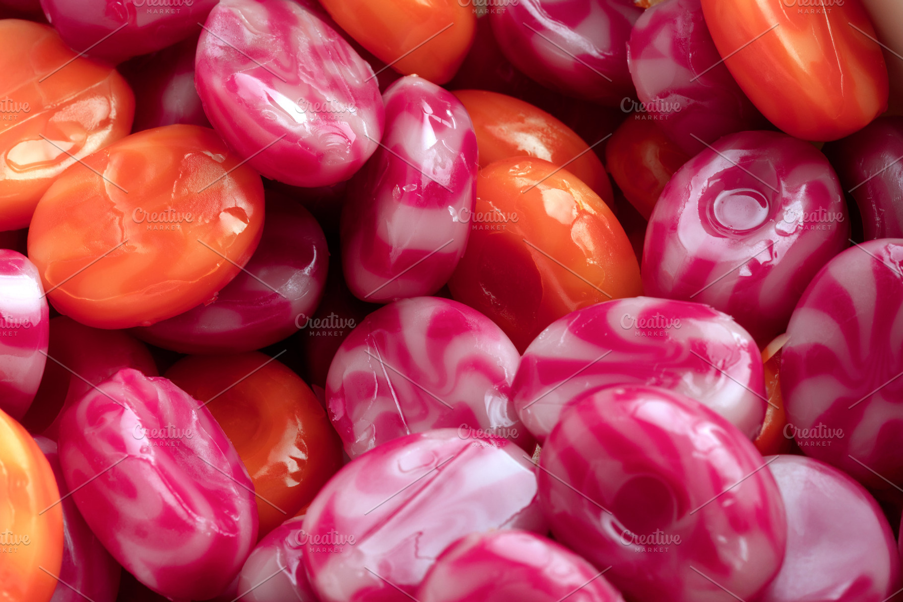 Colorful Swirled Hard Candies, a Food & Drink Photo by Ales Munt