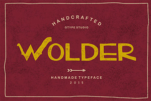 Wolder Typeface, a Font by Areatype