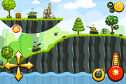 Game Assets for Tank Wars, an Illustration by wowu (Thumbnail 1 of 5)