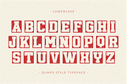 Dumps Style - Display Font, a Slab Serif Font by Pian45 Studio (Thumbnail 6 of 8)
