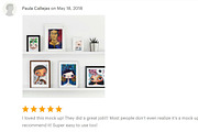 Frame set mockup Styled mock up 05, a Print Template by MockUpBrothers (Thumbnail 6 of 7)