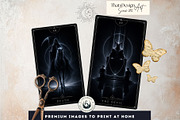 The Nocturne Arcana Dark Tarot cards, a Decorative Illustration by ThatsDesignArt (Thumbnail 8 of 10)
