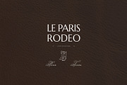 PARIS RODEO | Logo Collection, a Branding & Logo Template by Duet Atelier (Thumbnail 9 of 13)