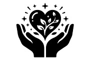 Love and Caring Hands Heart, an Object Graphic by Gfx_Store (Thumbnail 2 of 27)