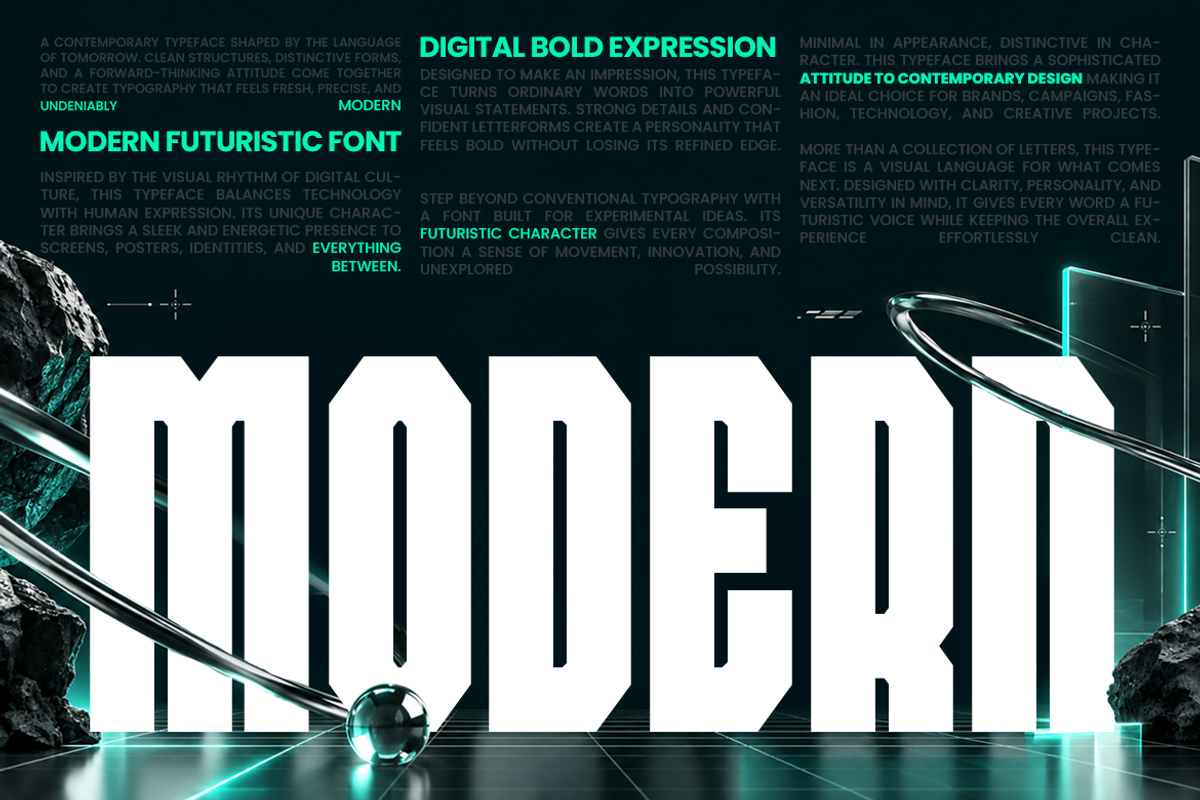 Brawnex Futuristic Condensed Font, a Sans Serif Font by Vadovastd (Photo 6 of 11)