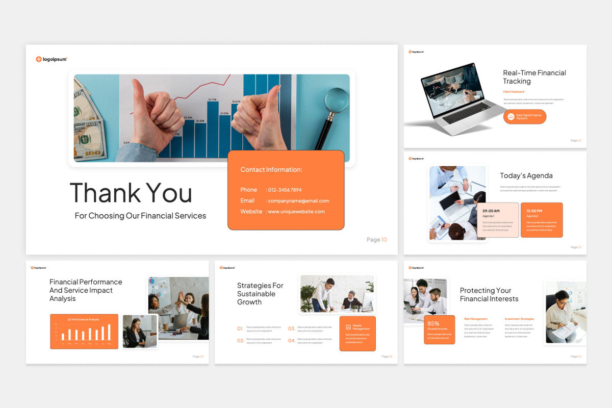 Finance Presentation Slides, a Presentation Template by Antstheme (Photo 2 of 2)