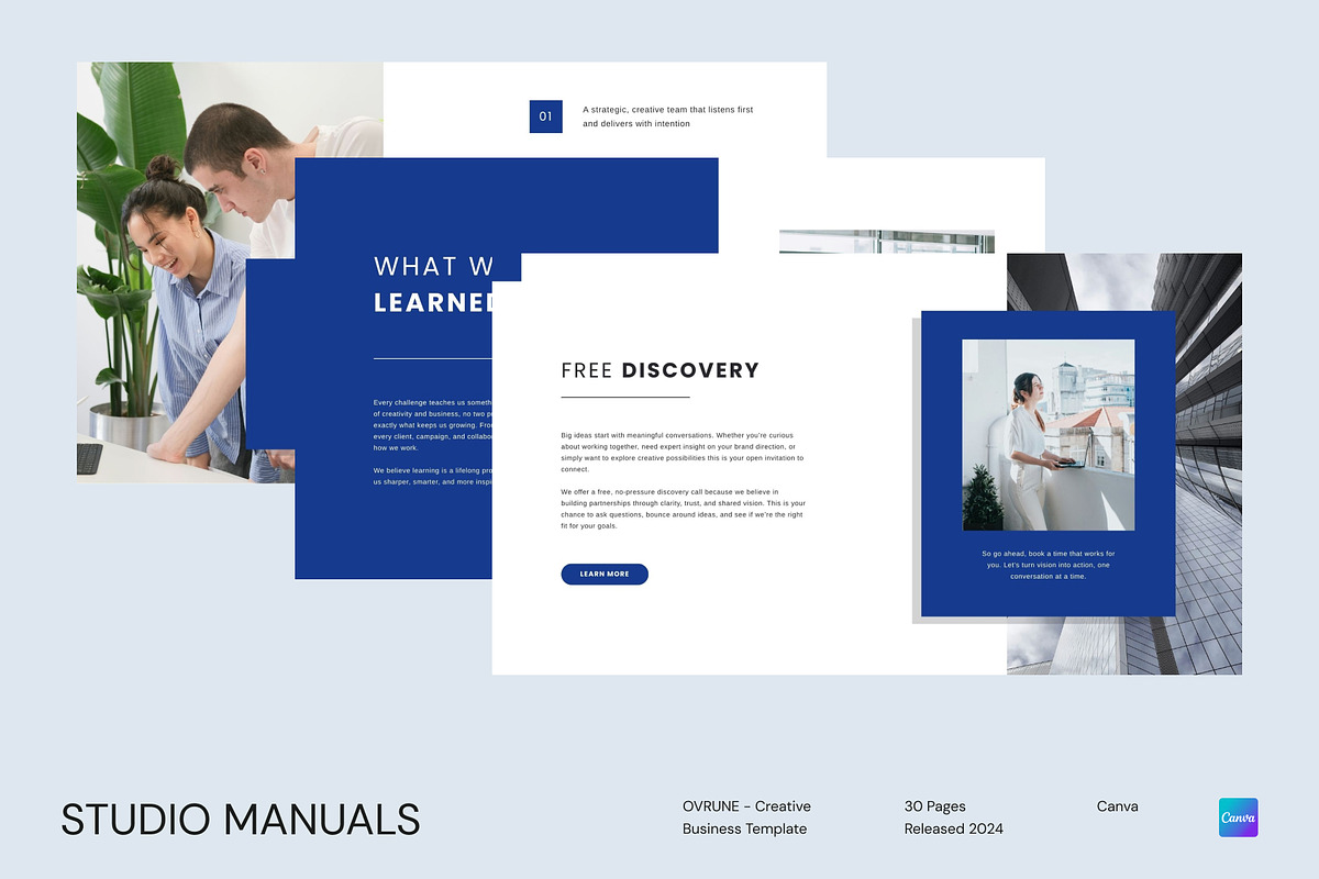 OVRUNE - Creative Business Template, a Social Media Template by Studio Manuals (Photo 1 of 8)