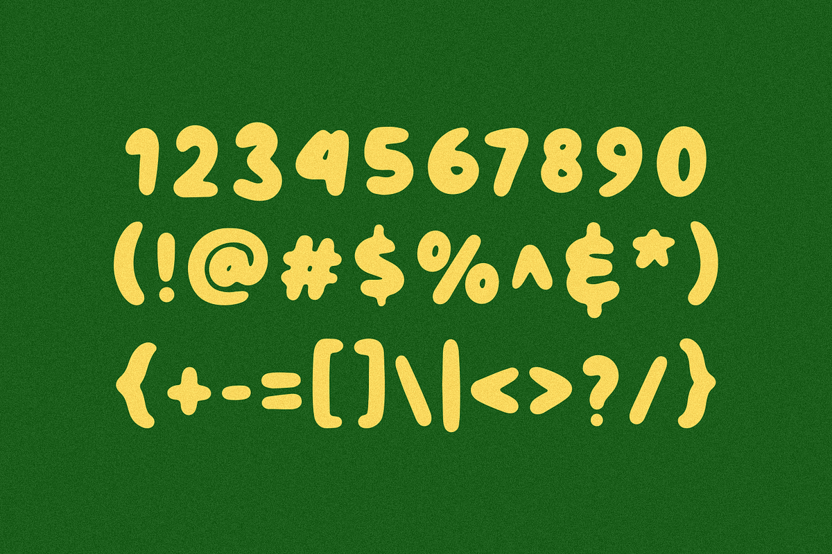 FTF Brotein, a Handwritten Font by Forberas Club (Photo 6 of 9)