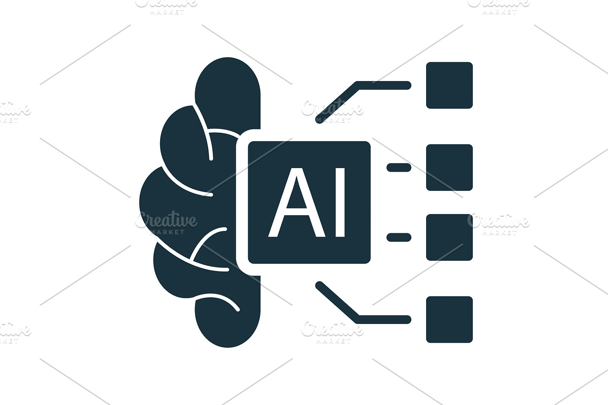 Artificial intelligence processing, a Technology Illustration by Aimagenarium@gmail.com