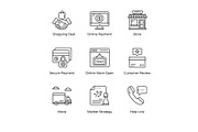 40 high quality Premium line icons, an Outline Icon by soglamun (Thumbnail 2 of 4)