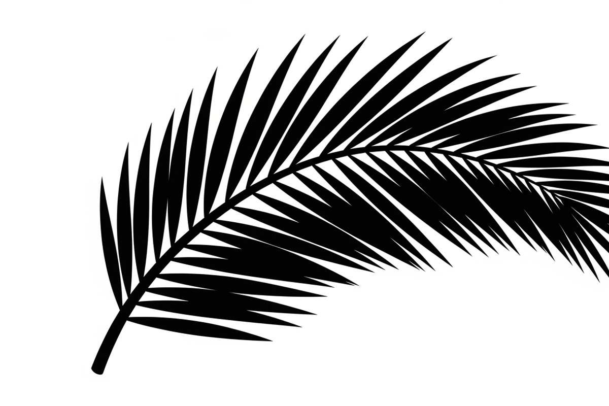 Stylish tropical palm wall decor, an Illustration by Amazin_art (Photo 21 of 33)
